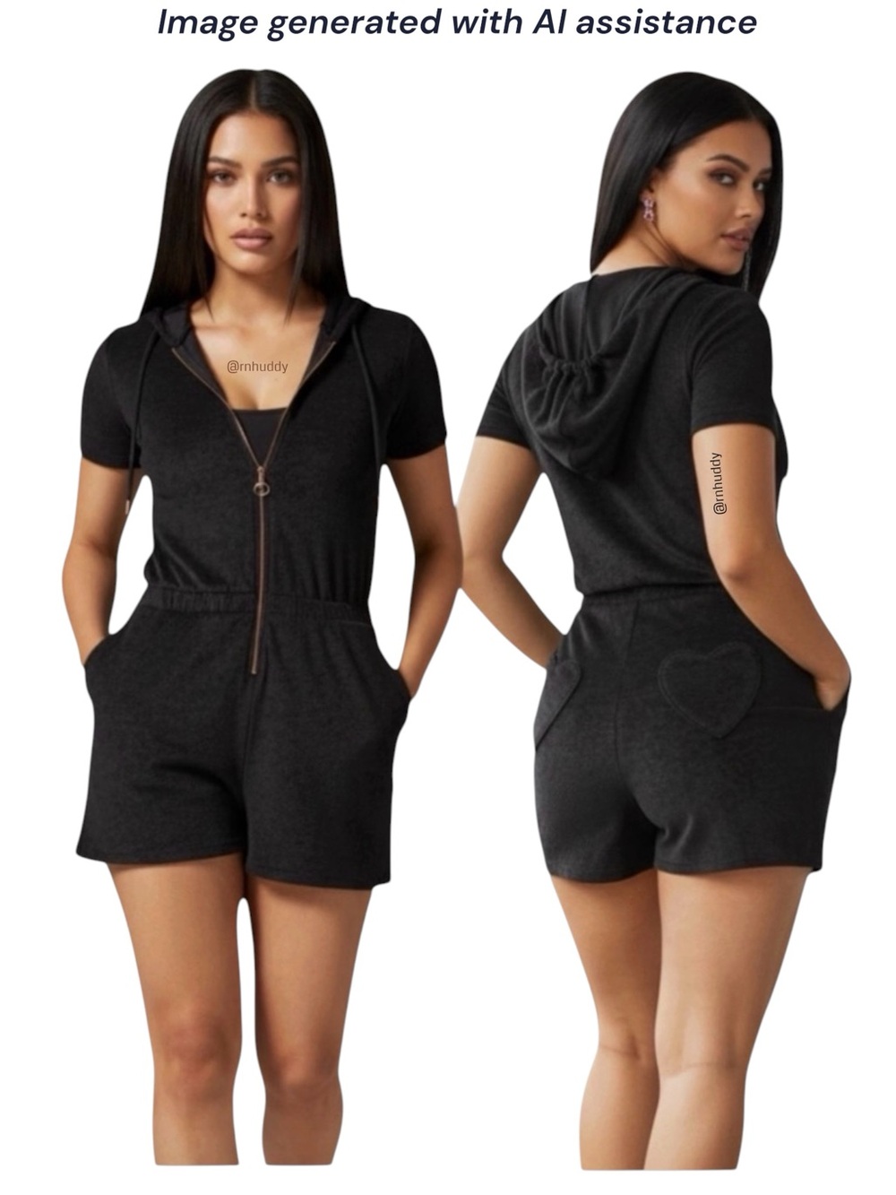 NWT Yitty x Fabletics L Terry coverup romper
